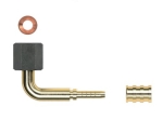 Gomax Press-Anschluss 7/16 UNF KCA02M Quadra DN4 90 Grad (Pack=10Stck)